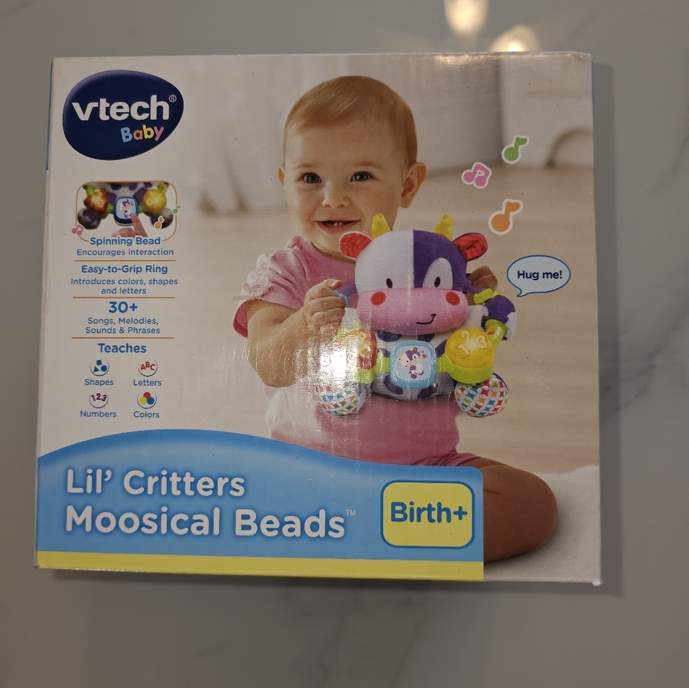 Vtech little critters moosical beads brand new never opened